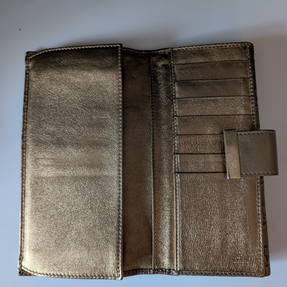 Authentic Gucci Guccissima Monogram Long Wallet - Picture 9 of 13